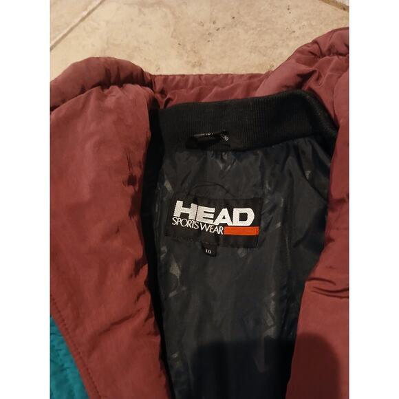 HEAD Womens Ski Suit Vintage sz 10 One Piece Retro‎ 80s 90s - Picture 5 of 14